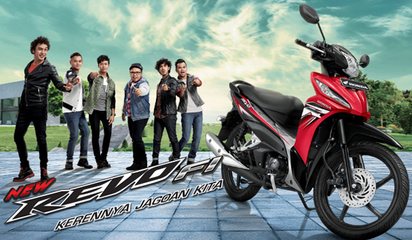 Brosur Daftar Harga Kredit Motor REVO FI Terbaru